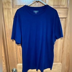 Alfani Men’s XL T-shirts (2) Blue & Tan
